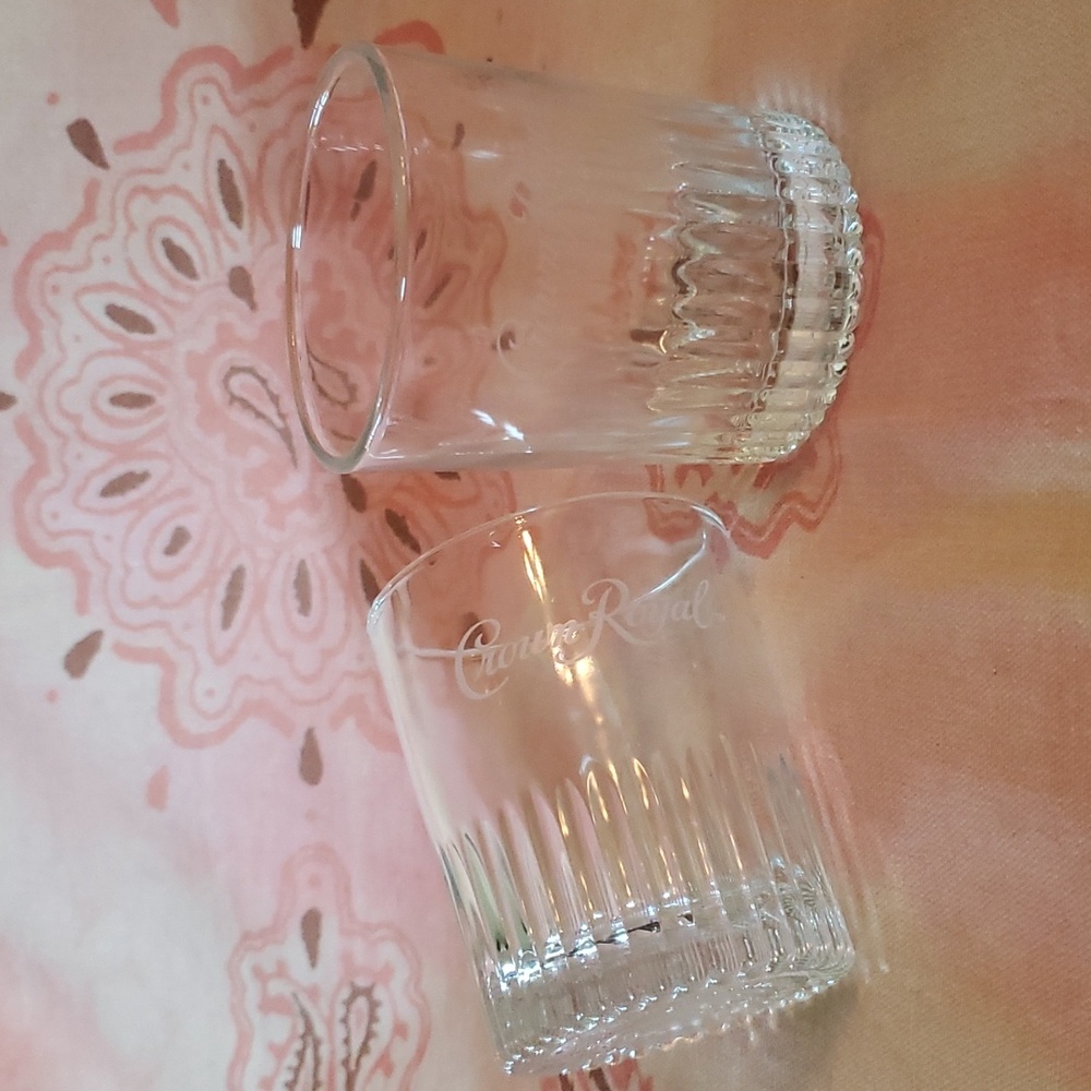 Crown Royal Glass Cups